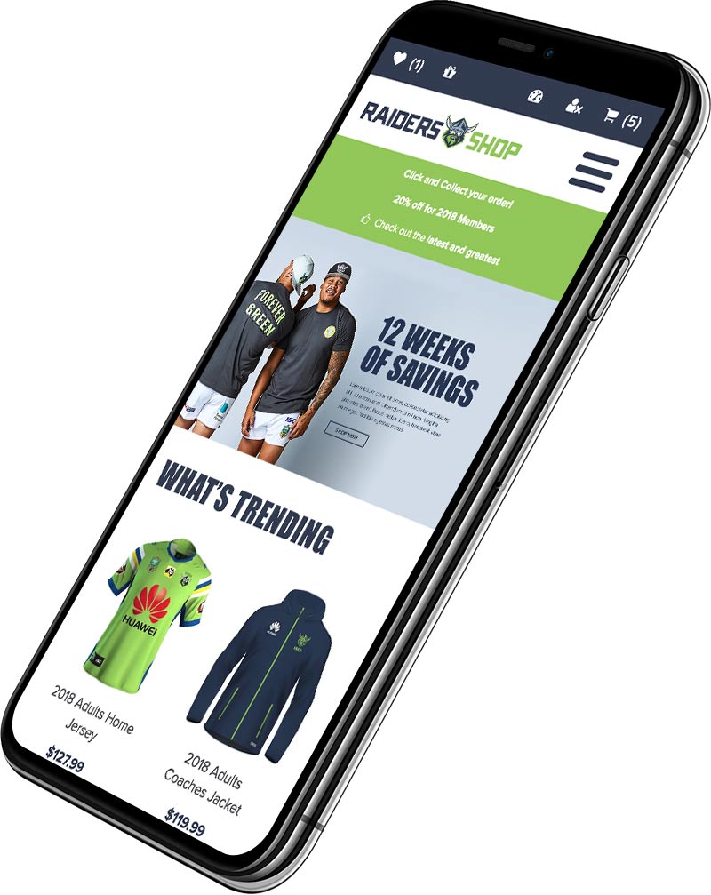 Canberra Raiders Shop